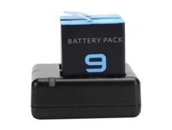 Cargador doble para GoPro Hero 9 (carga, batería de 1720 mAh)