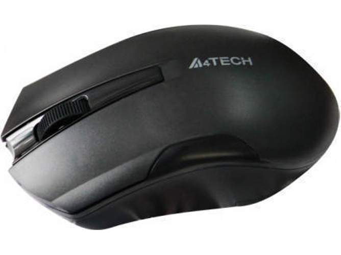Ratón A4TECH G3-200N (Inalámbrico - Óptico - 1000 dpi - Negro)