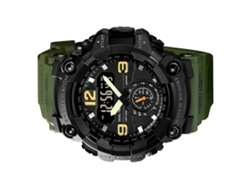 Reloj Deportivo Digital Para Hombre, Resistente Al Agua Hasta 5 Atm, Con Retroiluminación Led.