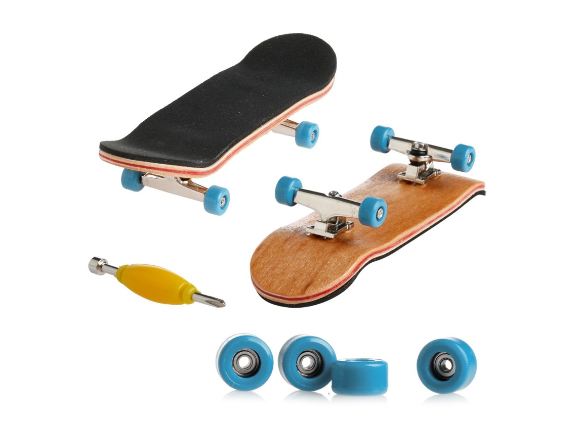 Vlola-mini Fingerboard Profesional Patinete De Dedo Madera De Arce Diy Montaje Juguete Regalo De Navidad Para Niños
