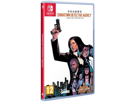 Videojuegosjuegos Nintendo Switch-Chinatown Detective Agency Nintendo Switch