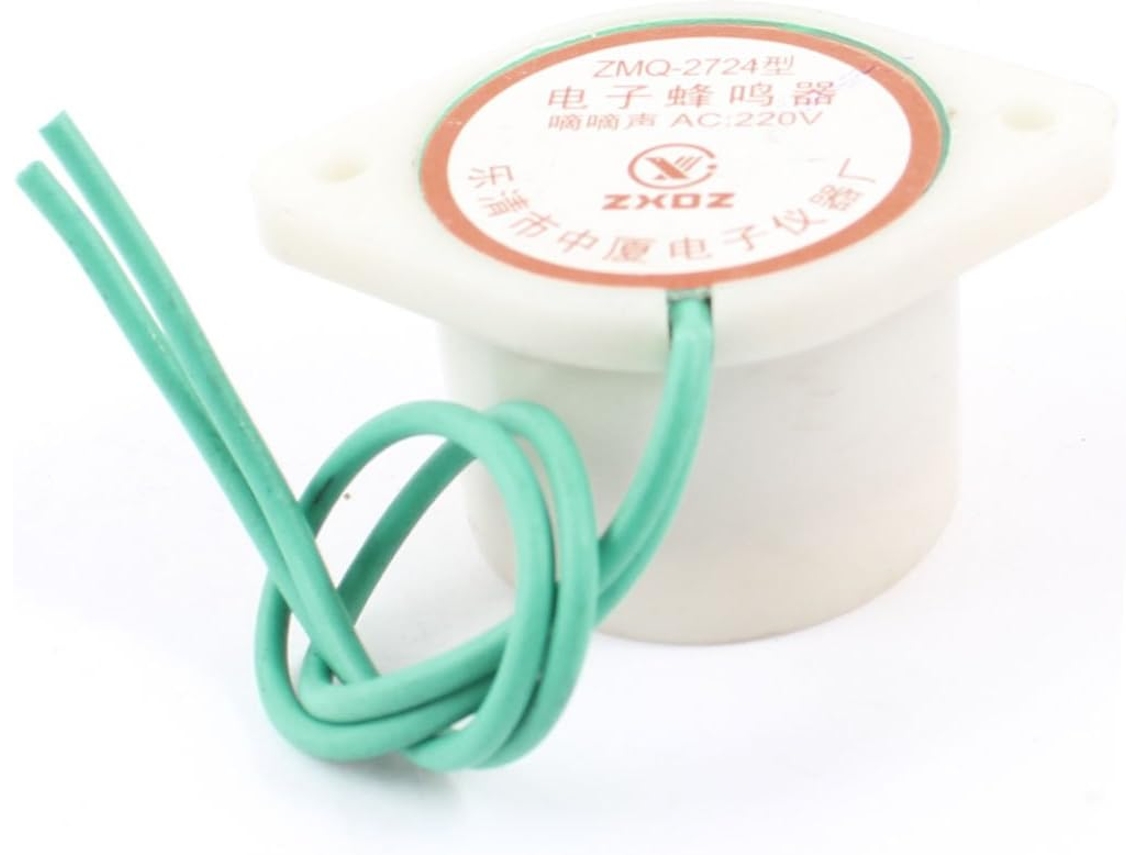 Zumbador electrónico de tono continuo con cable Zmq 2724 Ac220v 80db CHABERLU (a800d5baa537e41187f83dc7f6fe60bb)