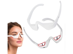 Dispositivo de fototerapia para ojeras e hinchazón, gafas de fototerapia con luz roja para reducir bolsas y líneas de expresión bajo los ojos.