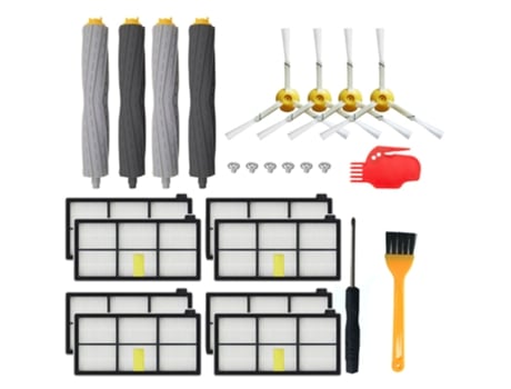 Cepillo de filtros HEPA para iRobot Roomba 805 860 861 865 866 870 871 880 885 960 966 980 Series Kit de piezas y accesorios