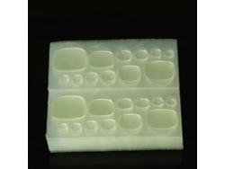 Pestañas adhesivas de gel Rosewell, cinta adhesiva reforzada de doble cara, fácil aplicación, herramienta para manicura y maquillaje.