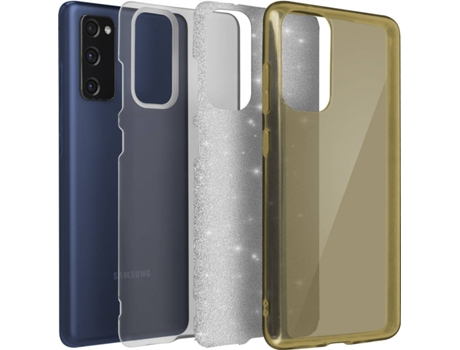 Carcasa Samsung Galaxy S20 FE AVIZAR Brillante Dorado