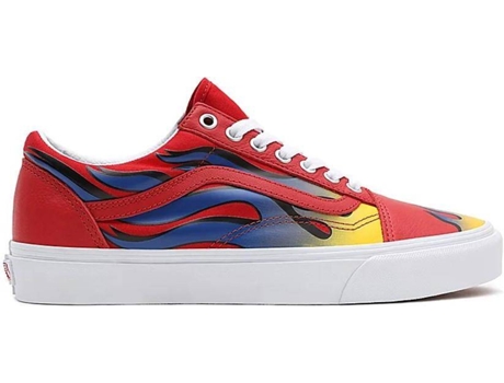 Zapatillas VANS Old Skool Racer Red Unisex (40.5 - Rojo)