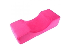 Rebe-almohada Para Pestañas Con Espuma De Memoria Soporte Cervical Suave Lavable 50x20x13cm Rojo