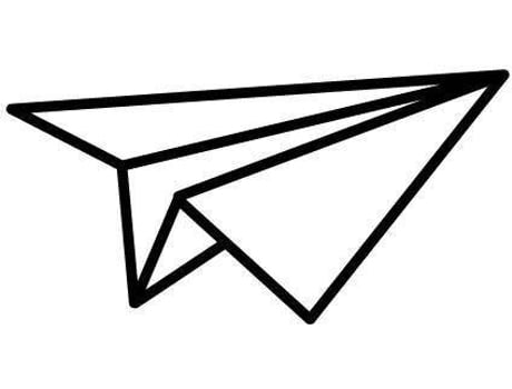 Sello GRAINE CRÉATIVE Avión Origami