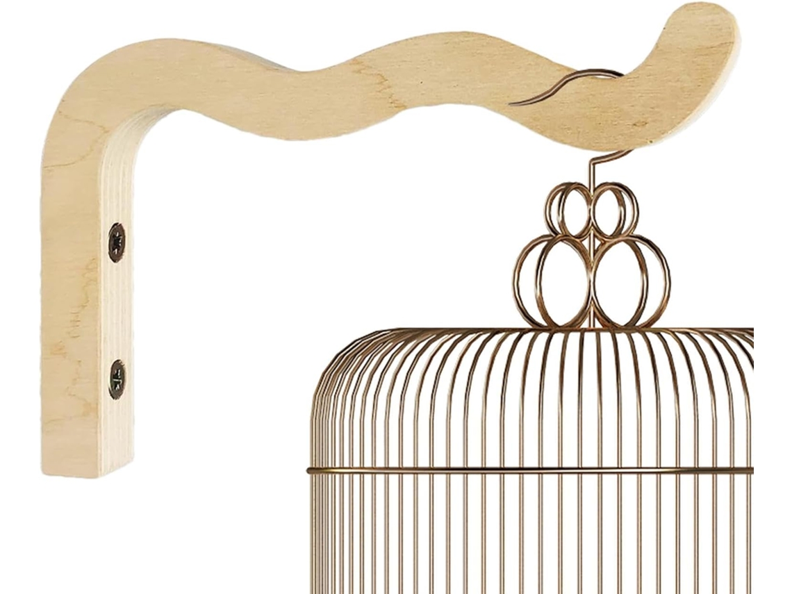 Ganchos Para Plantas Para Cestas De Flores: Soporte De Pared De Madera, Soportes Colgantes Rústicos Para Plantas,