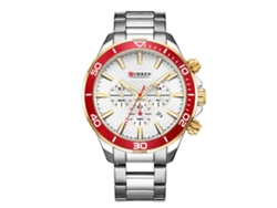 Reloj Casual De Acero Inoxidable Para Hombre Con Esfera Pequeña, Fecha De Cuarzo Y Diseño De Seis Manecillas.