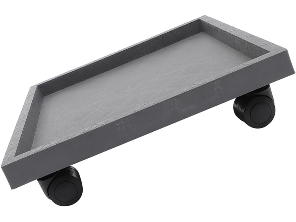Soporte Con Ruedas Para Macetas Cuadradas De 290 Mm