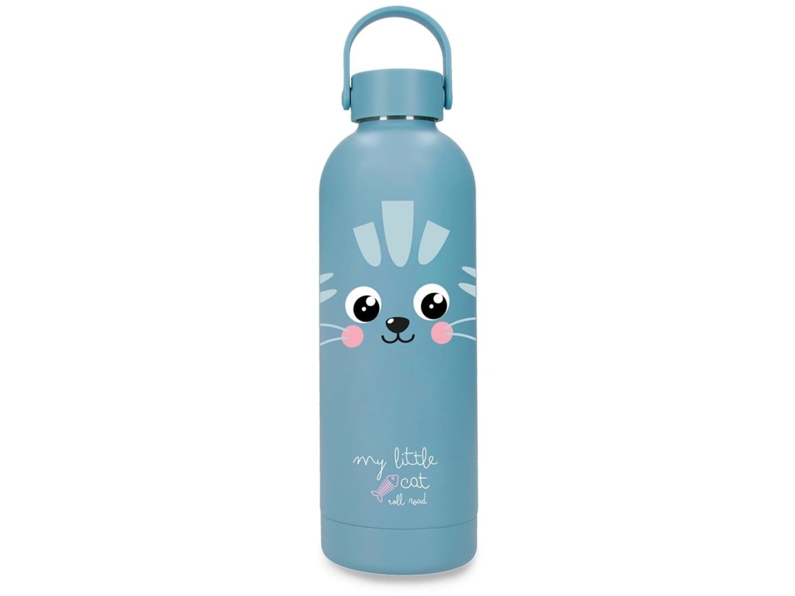 Botella Térmica Movom My Little Cat (500ml - Azul )