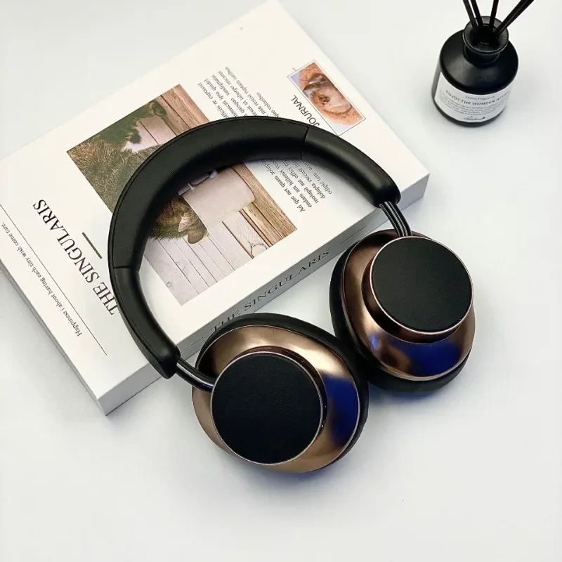Auriculares Inalámbricos Bluetooth (negros) Nuevos, Estilo Retro Deportivo Y Plegables.