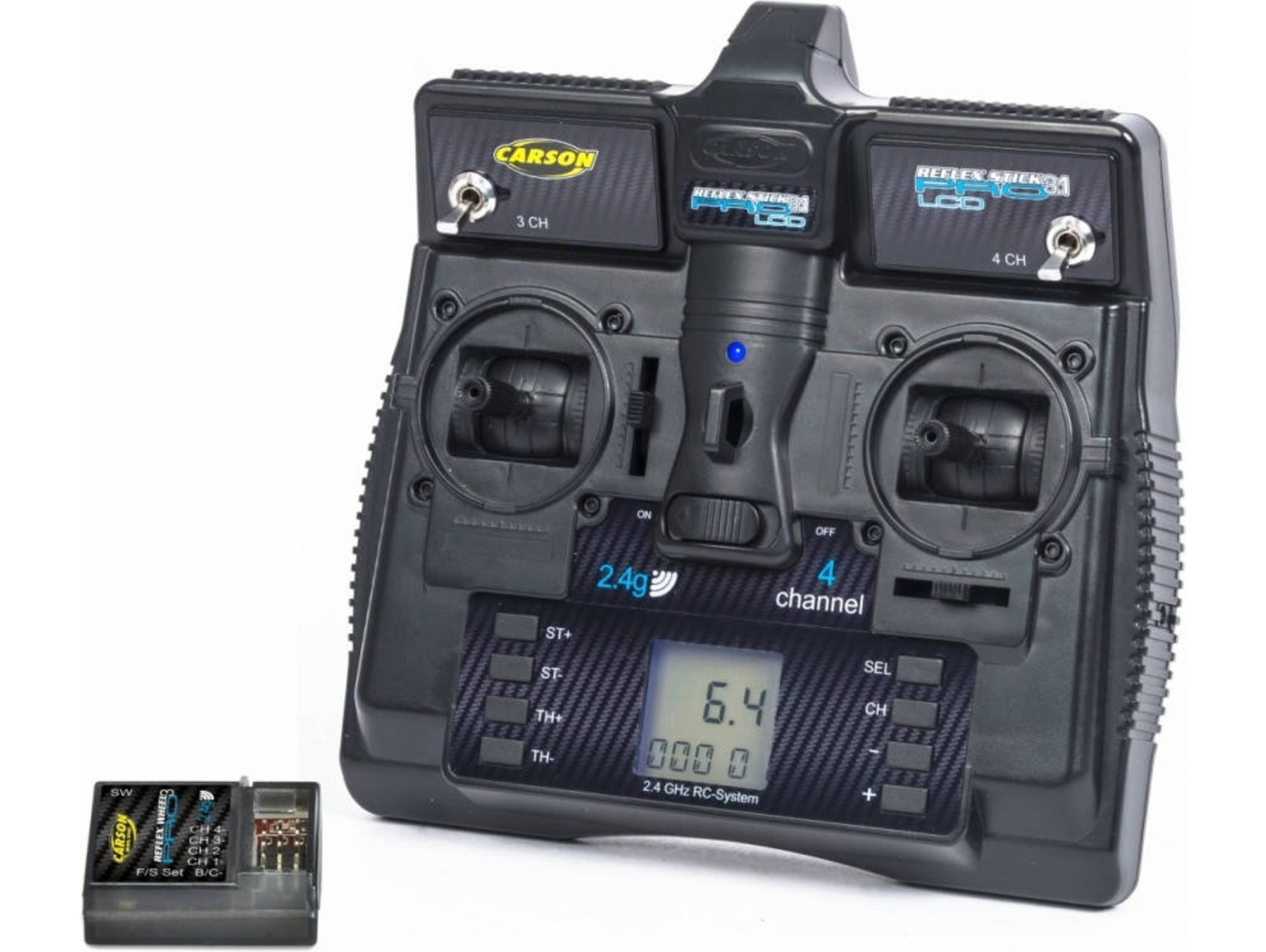 Control (RC) CARSON Reflex Stick Pro 3.1 LCD