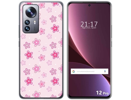 Carcasa para Xiaomi 12 Pro 5G TUMUNDOSMARTPHONE Dibujos Flores Multicolor