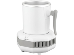 Mini Refrigerador Portátil De Verano Con Vaso De Enfriamiento Rápido, Máquina Eléctrica De Bebidas Frías, Blanco, Gusshious