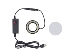 Luz Anular Led Usb 5v 31 Leds Ajustable Para Microscopio Monocular Estéreo 46mm