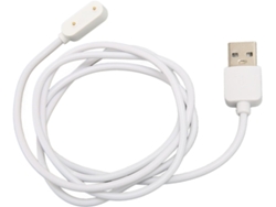 Cable USB magnético para cargar relojes inteligentes, rápido, estable, ligero y duradero para Band 8, 7, 6 Pro, 6 Jortmrd (blanco)