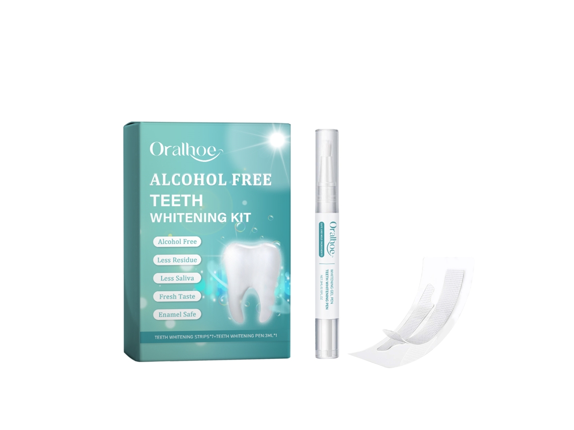 Kit de blanqueamiento dental: Cuidado eficaz, resultados blancos rápidos.
