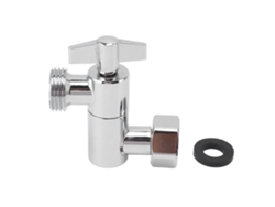 Adaptador de ángulo de ducha universal de cobre de 135°, extensor de mano para baño