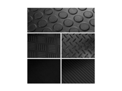 Estera Antideslizante Suelo Caucho Goma 3mm | Rollos | Pavimento Suelo Goma Suelo De Círculo 2m (ancho) X 15m (largo)