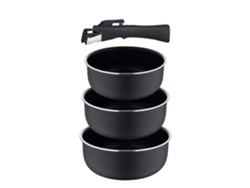 Juego de utensilios de cocina Bergner Click&cook para inducción