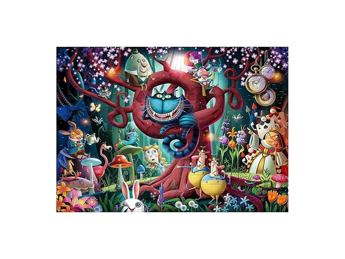 Rompecabezas Ravensburger "Todos están locos aquí" 1000 piezas 12000490 P25ravensburger