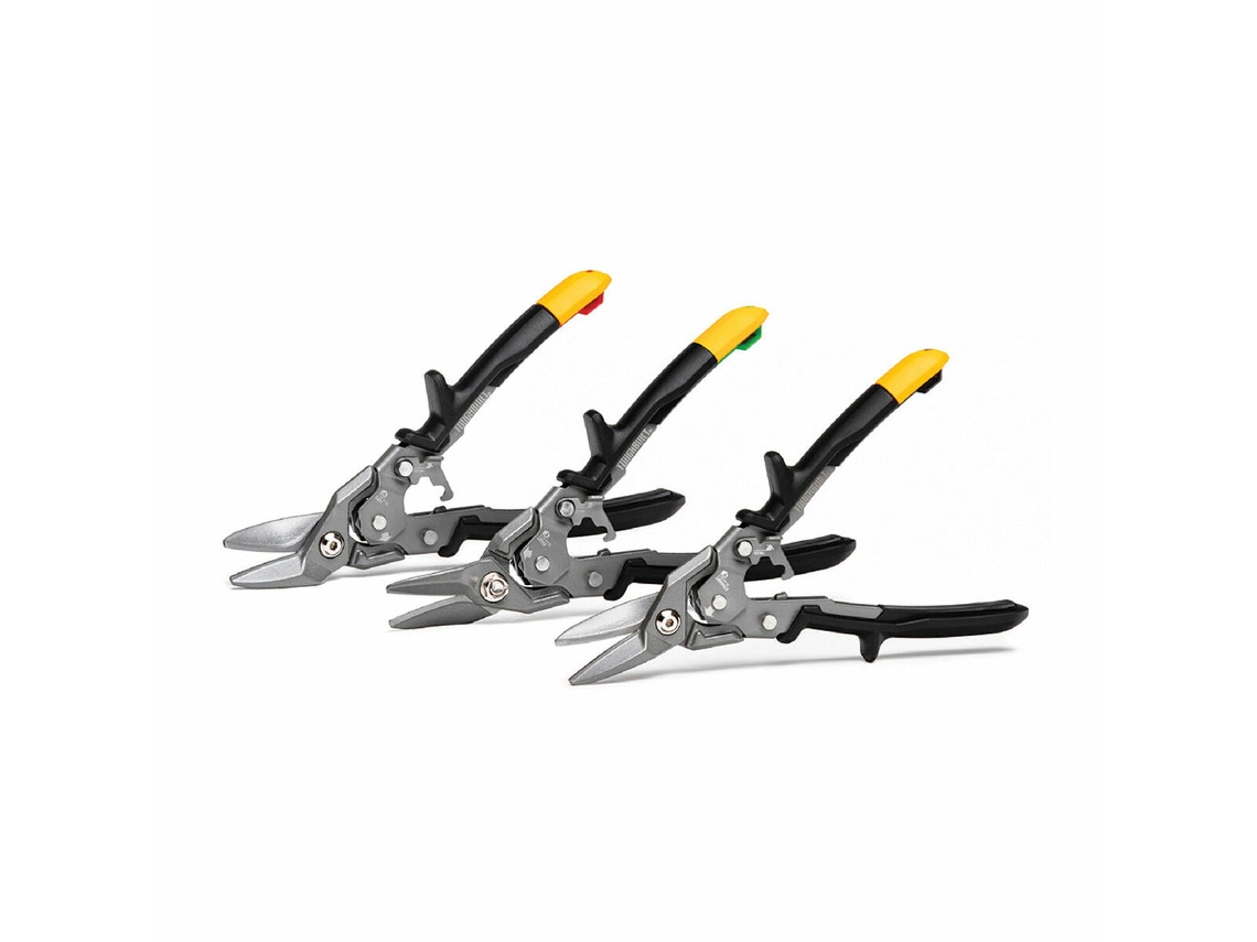 Tijeras Cortachapas Toughbuilt tb-h4s3-60 Izquierda Derecha Recto 3 Piezas