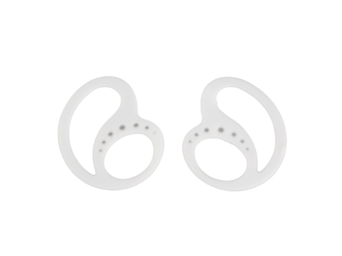 Gancho De Silicona Anticaída Para Auriculares Bluetooth Portátiles - Blanco