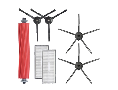 7 peças kit de acessórios para filtro roborock hepa escova lateral principal
