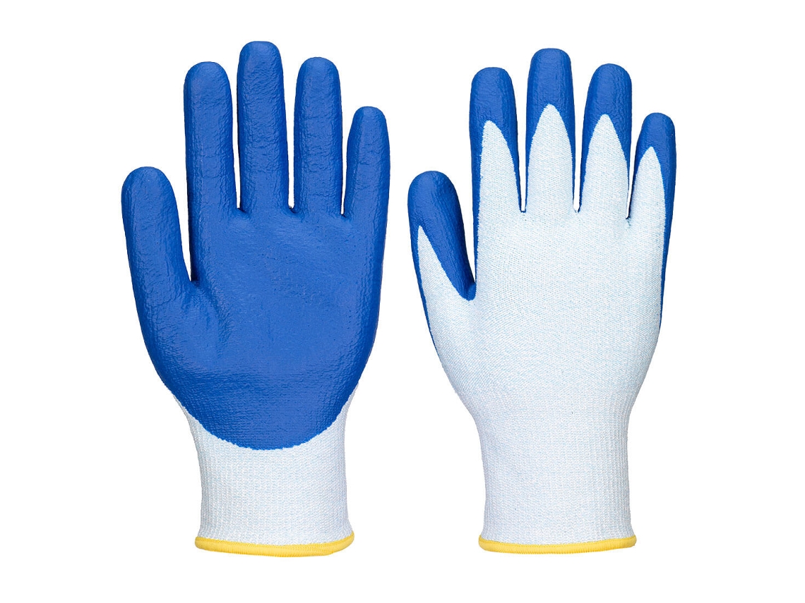 Guante de nitrilo Fd Cut C13 para uso alimentario / Azul / L Portwest