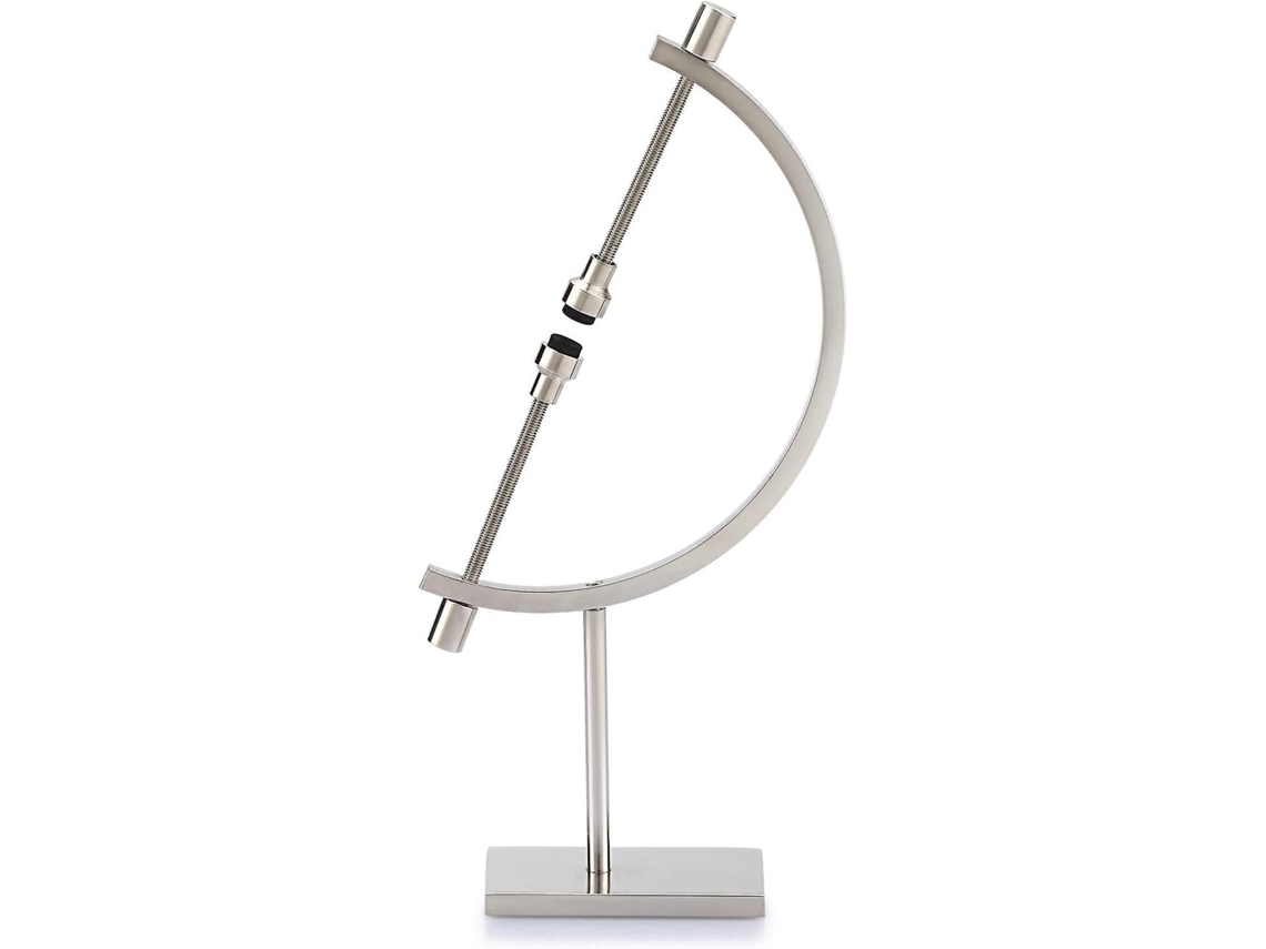Soporte Metálico Para Esferas Con Forma De Calibrador, Expositor Estilo Calibrador Para Minerales, Adornos, Gemas, Conchas, Monedas, Etc.