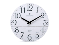 Reloj de pared de madera rústico retro, estilo antiguo Kofihety