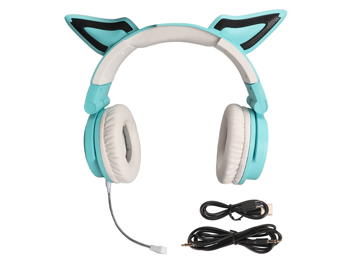 Auriculares De Orejas De Gato (inalámbricos 5.3 Sonido Estéreo 7.1)