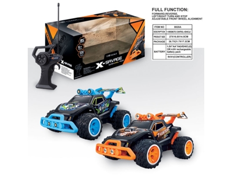 R/C Coche Multifincion Rueda Grande Inc.Bateria Y Cable Usb IMPORTACION