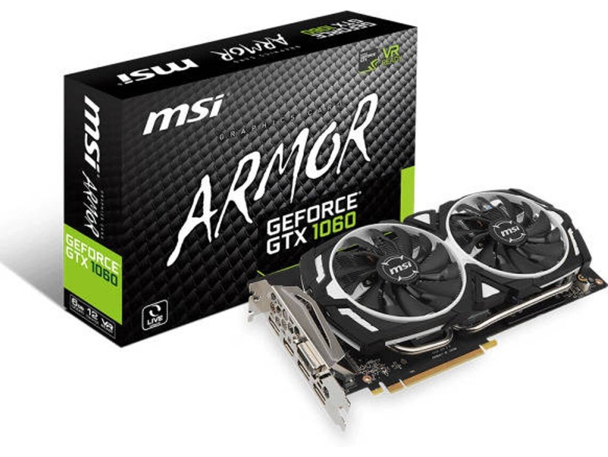 PL.GRAF.MSI GF GTX1060 ARMOR OC 6GB DDR5