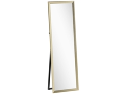 Espejo flexible de nivel completo 160x50cm tono dorado