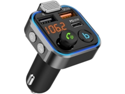 Transmisor Fm Para Coche -ca32008 Bt Usb-c M/l*