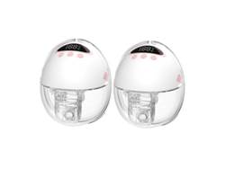 Extractor De Leche Eléctrico 108 Doble Manos Libres 4 Modos 12 Niveles Antifugas