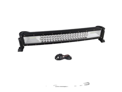Barra de luz LED, diseño curvo, múltiples opciones de longitud, 22 pulgadas con cableado OEM
