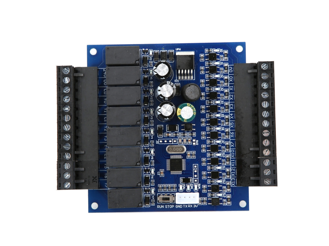Placa De Control Industrial Plc Programable 24v Para Mitsubishi Fx2n-20mrboard