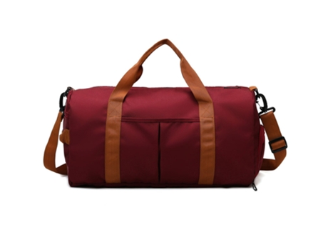 Bolsa De Viaje, Bolsa De Fin De Semana Para Deportes De Natación, Bolsa De Gimnasio, Clarete ZMDECQNA