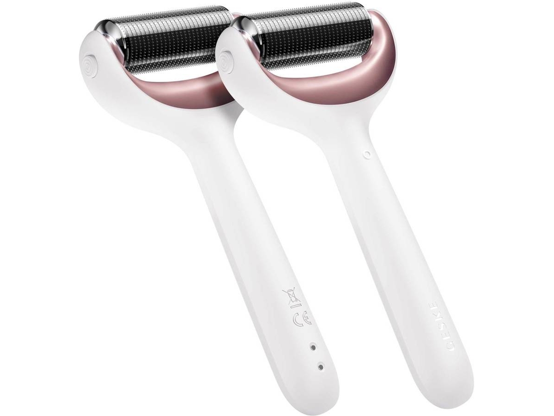 Rodillo Facial y Corporal GESKE con Microagujas 9 en 1 Starlight