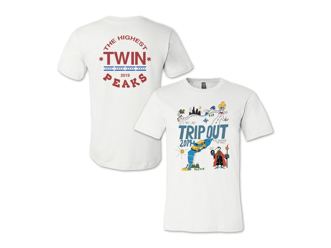 Twin Peaks Trip Out T-shirt Rockinstone Unisex Adults Best Sellers Size:xxl