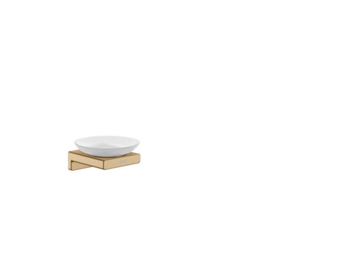 Jabonera AddStoris de HANSGROHE, 41746, Color: Bronce cepillado