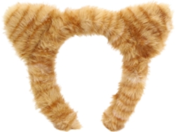 Diadema De Peluche Con Orejas De Gatito, Estampado De Leopardo, Para Halloween, Cosplay Y Maquillaje.