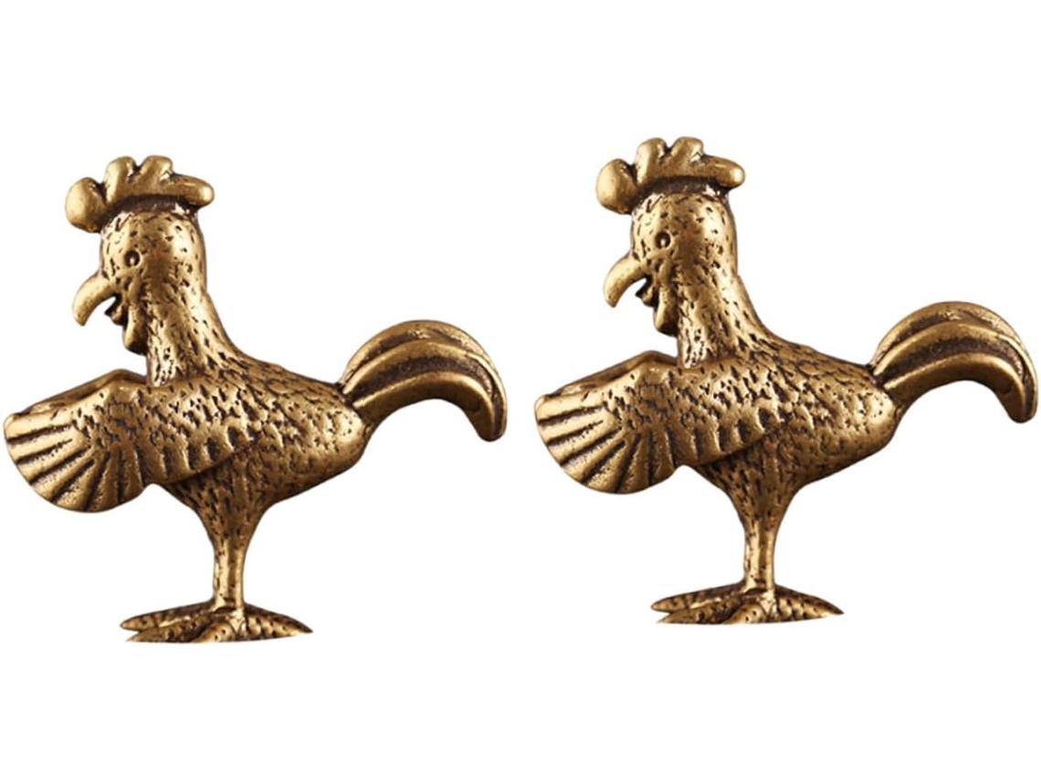 Chaveiro/pingente De Galinha Divertido Nuobesty - Decoração Com Estatueta De Galinha