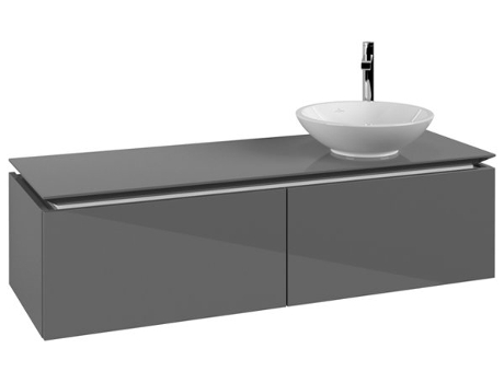 Villeroy &amp Boch Legato Vanity unit B589 1400x380x500mm lavabo a la derecha