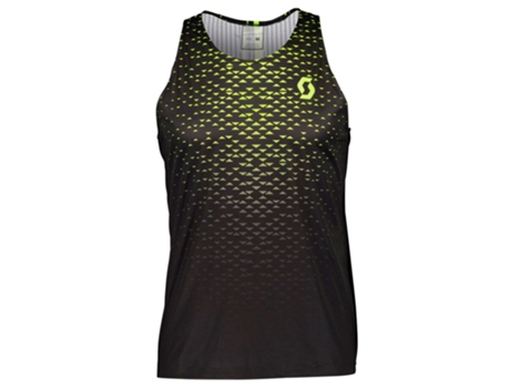 Camiseta sin Mangas de Hombre para Running SCOTT Rc Run Negro (XL)